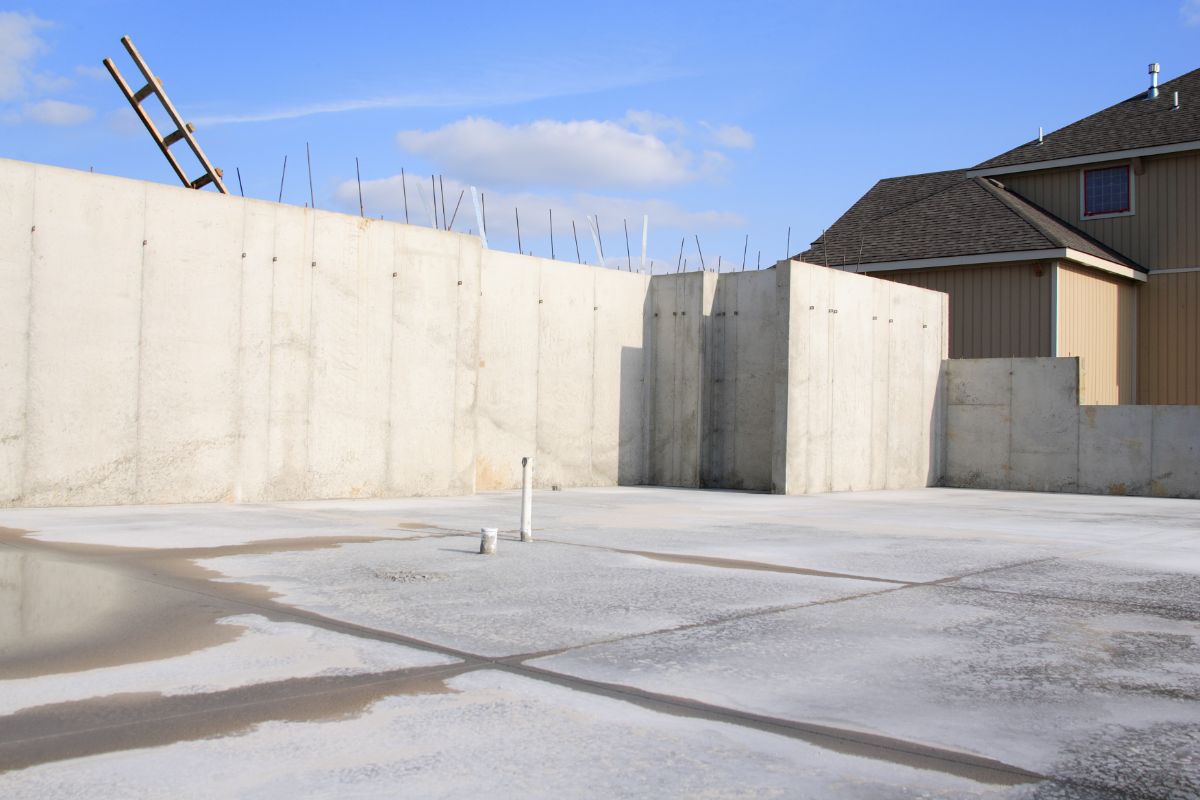 Concrete House Foundation - Precision Concrete Fairfield County Concrete Contractors