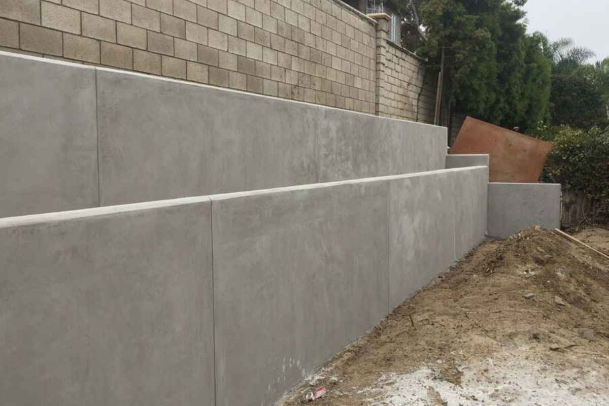 Concrete Retaining Wall Service - Precision Concrete Fairfield County Concrete Contractors