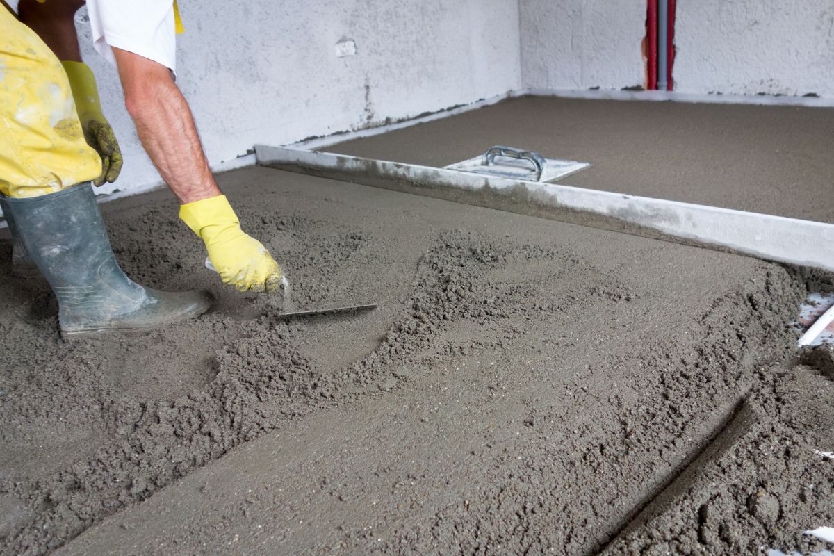 Installing Concrete Floors - Precision Concrete Fairfield County Concrete Contractors